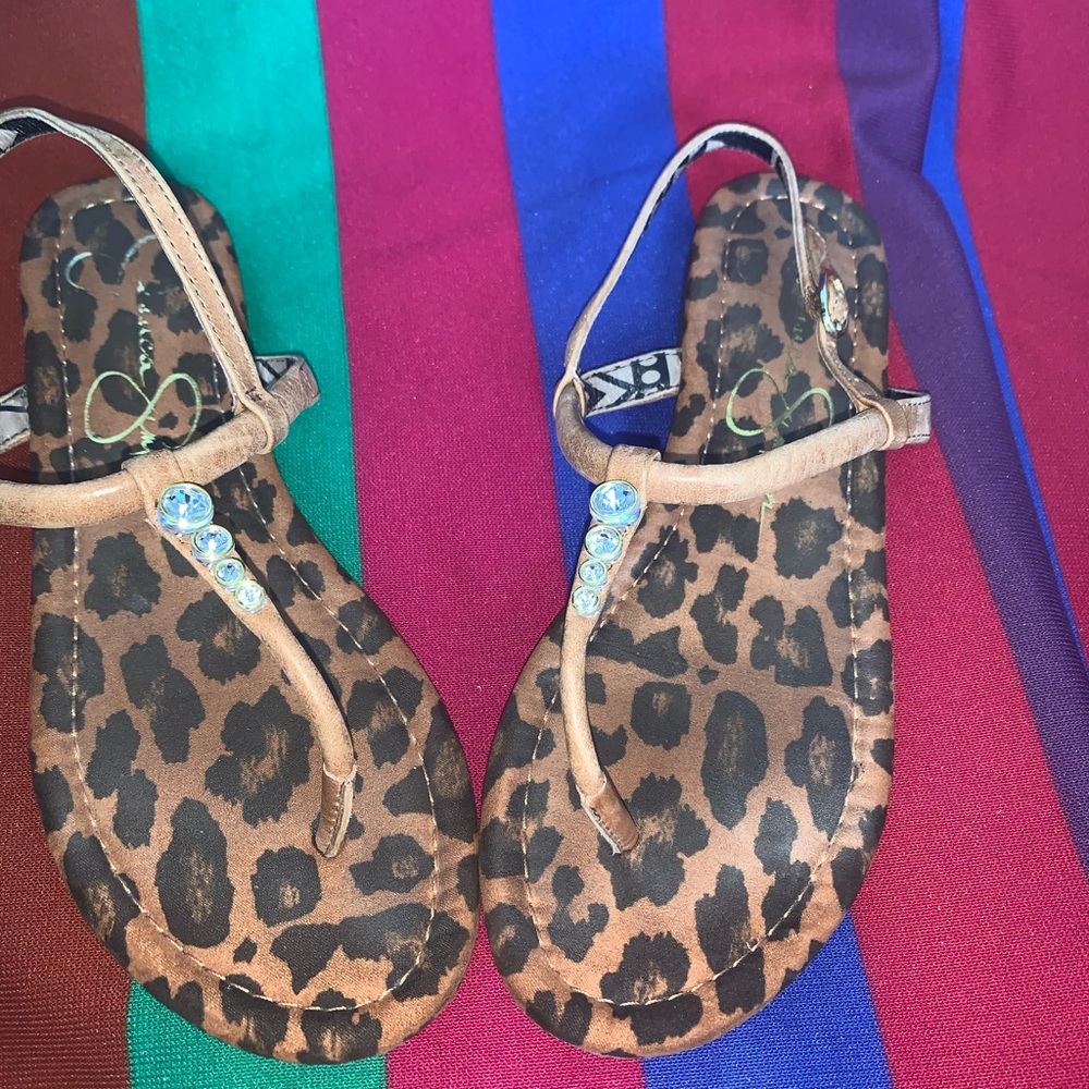 Cheetah Print Slippers